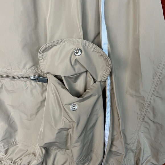 Adidas Stella McCartney Oversize Jayla Jacket Wind Breaker Pockets Beige… - Picture 8 of 16